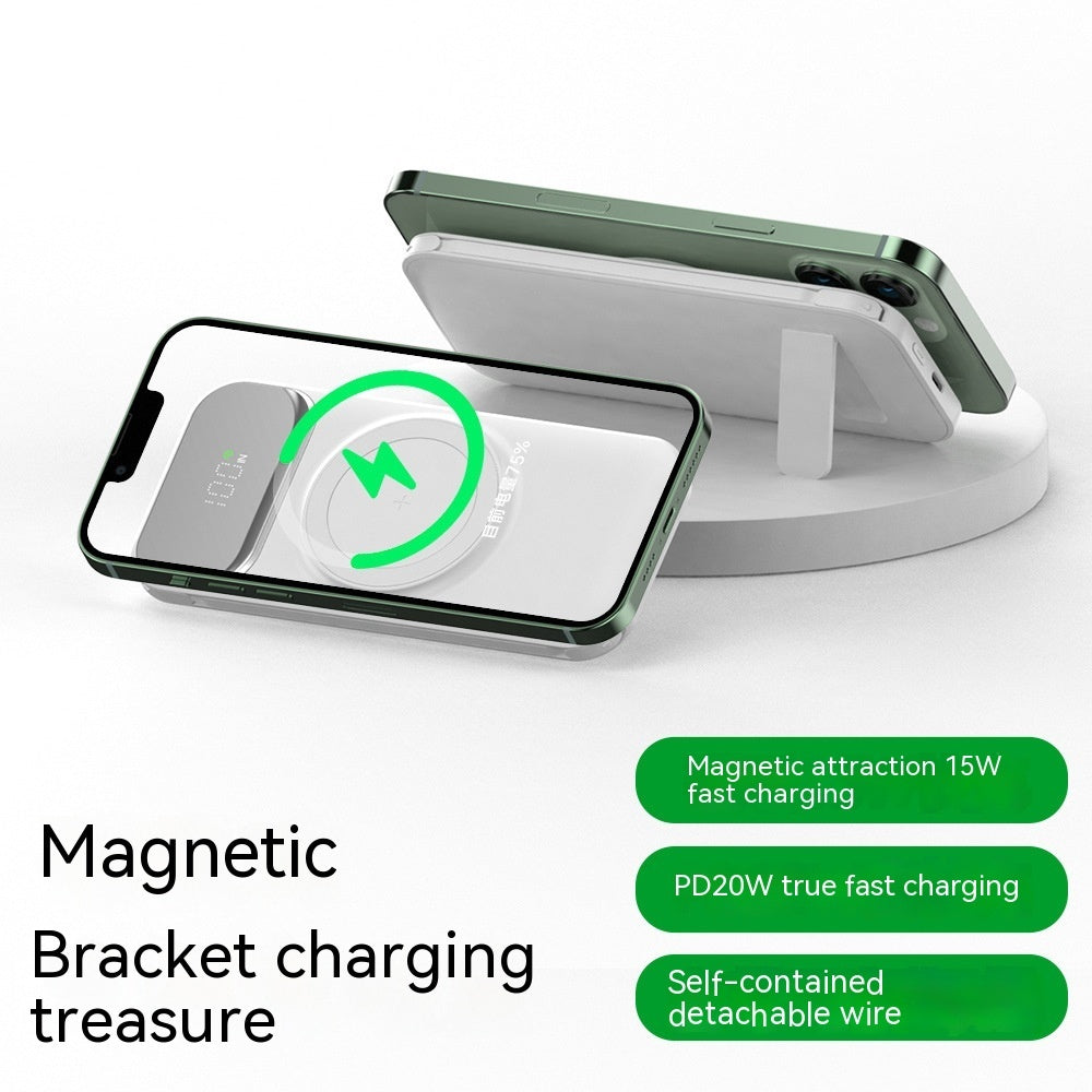 MagCharge – 22.5W Magnetic Power Bank with Multi-Port Output