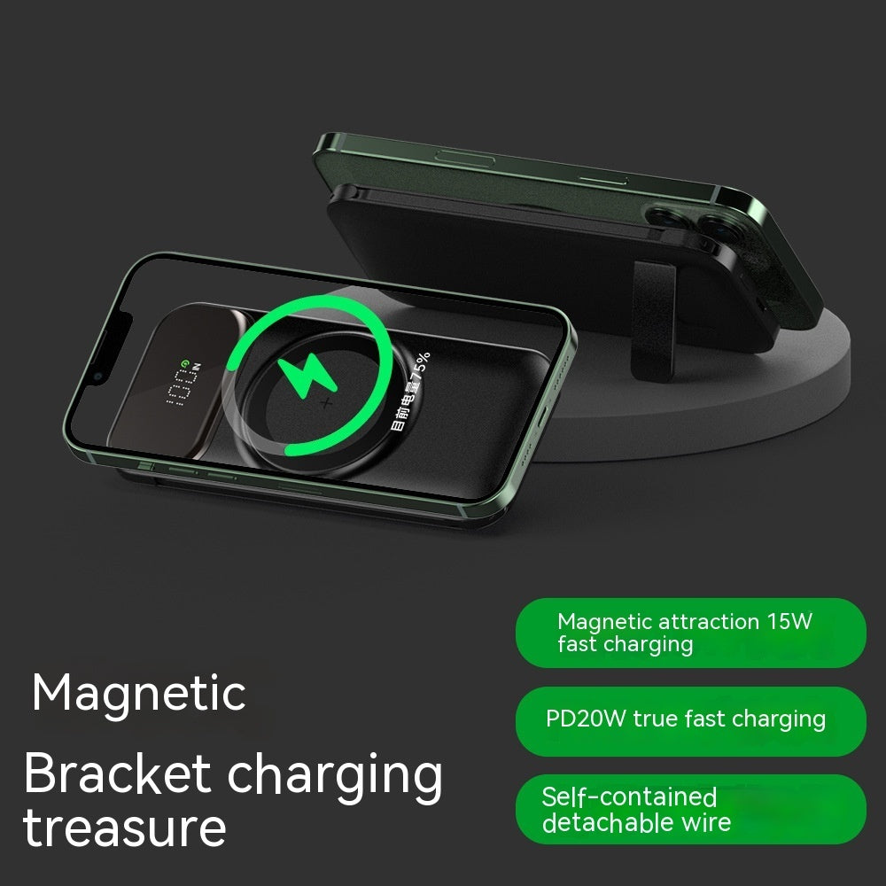 MagCharge – 22.5W Magnetic Power Bank with Multi-Port Output