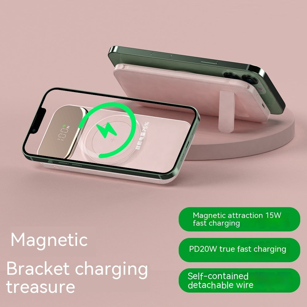 MagCharge – 22.5W Magnetic Power Bank with Multi-Port Output