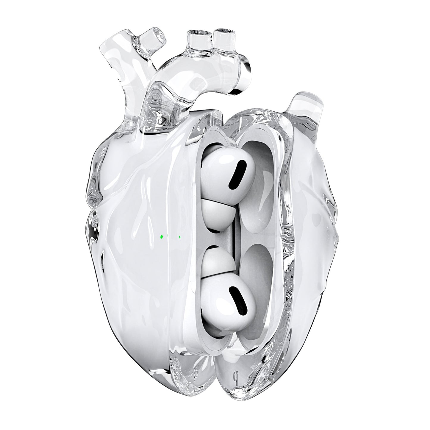 AirPods cover with heart design