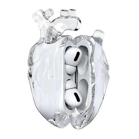 AirPods cover with heart design