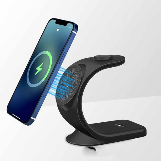NordicDock – 3-in-1 Magnetic Wireless Charging Station