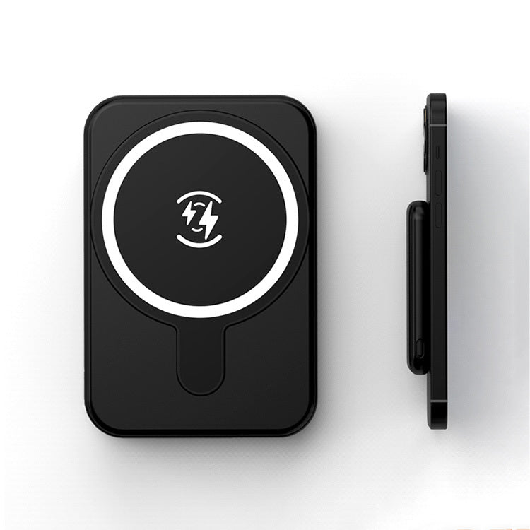 Mini Magnetic Power Bank 5000mAh Wireless Charger