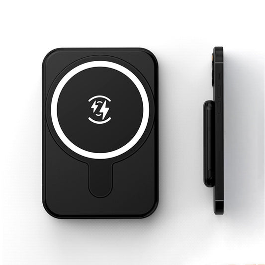 Mini Magnetic Power Bank 5000mAh Wireless Charger