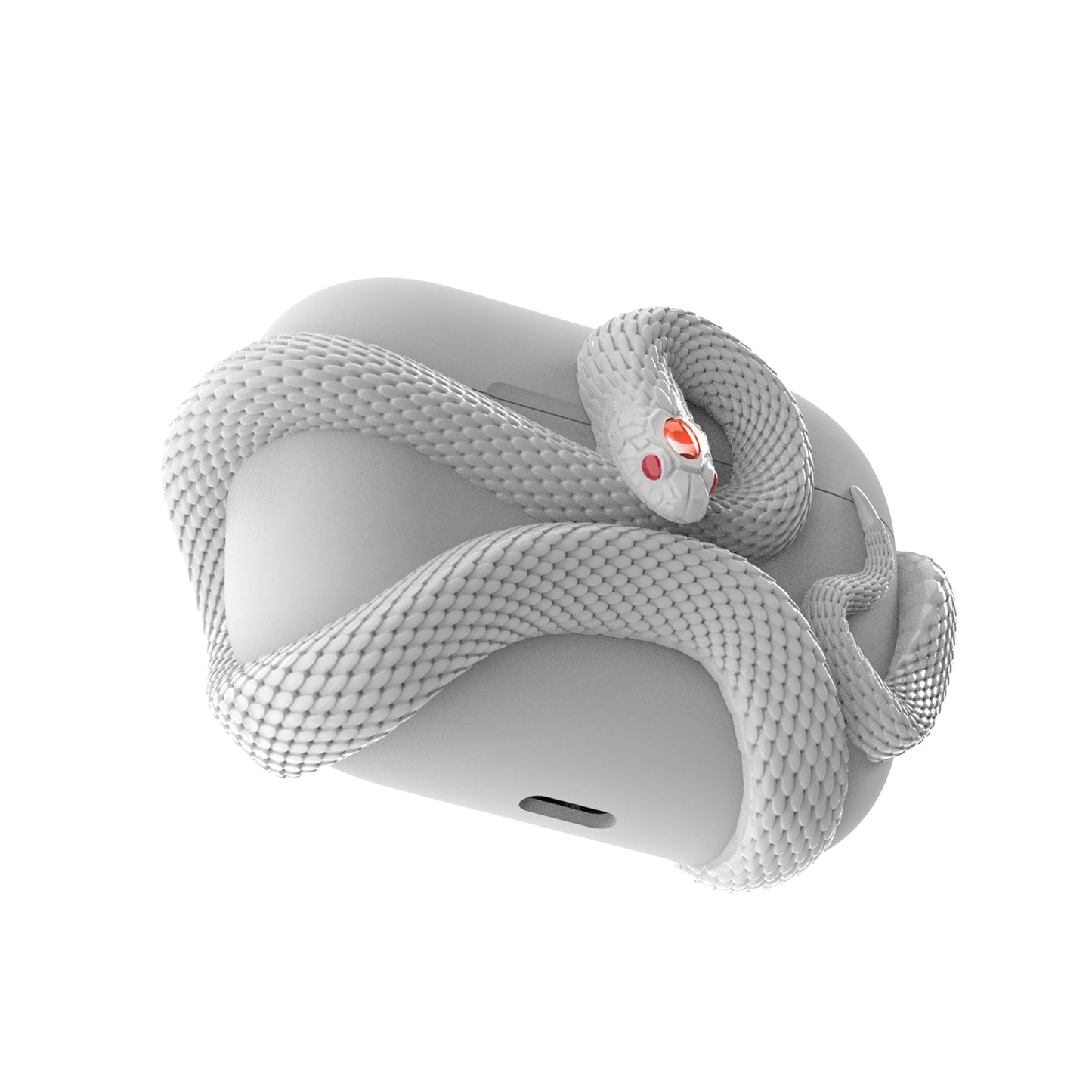SerpentGuard – Hard Resin Snake Design Case for AirPods Pro/3