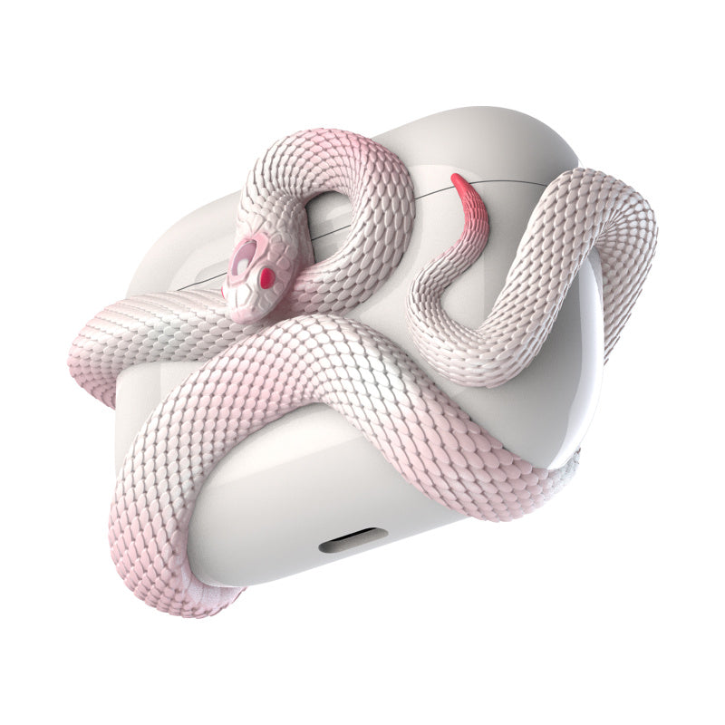 SerpentGuard – Hard Resin Snake Design Case for AirPods Pro/3