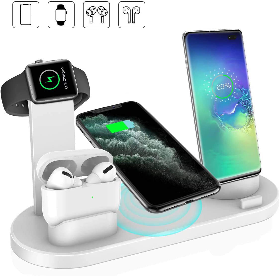 PowerNest – 5-in-1 Wireless Charging Station