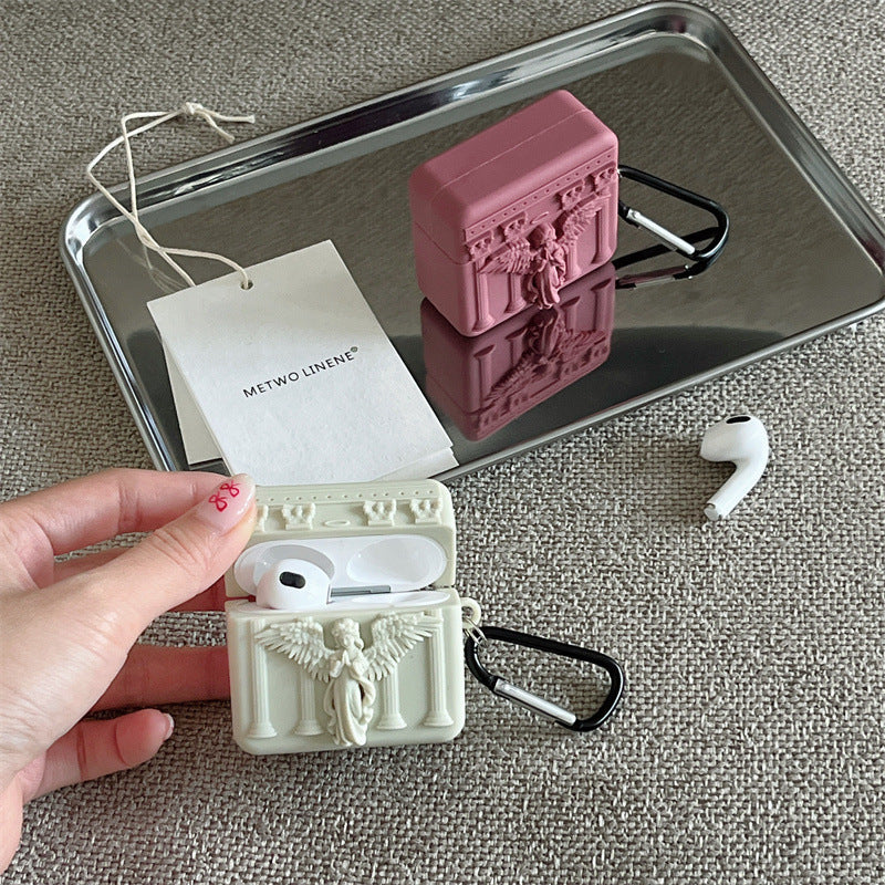 HaloPod – 3D Angel Silicone Case for AirPods