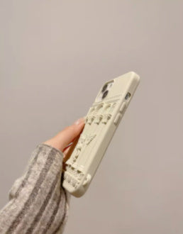 Étheria – 3D Angel Silicone Case (Retro French Aesthetic)