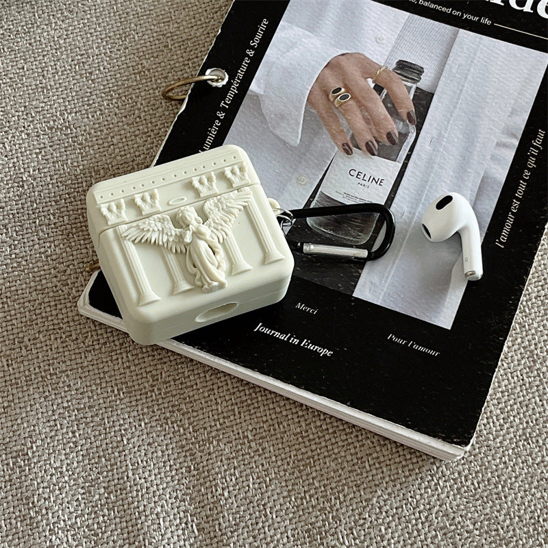 HaloPod – 3D Angel Silicone Case for AirPods