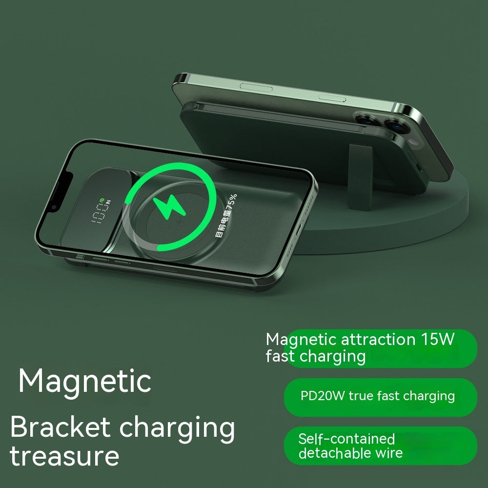 MagCharge – 22.5W Magnetic Power Bank with Multi-Port Output