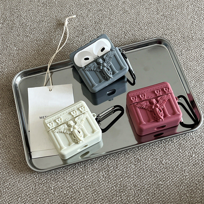 HaloPod – 3D Angel Silicone Case for AirPods