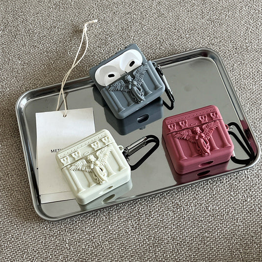 HaloPod – 3D Angel Silicone Case for AirPods